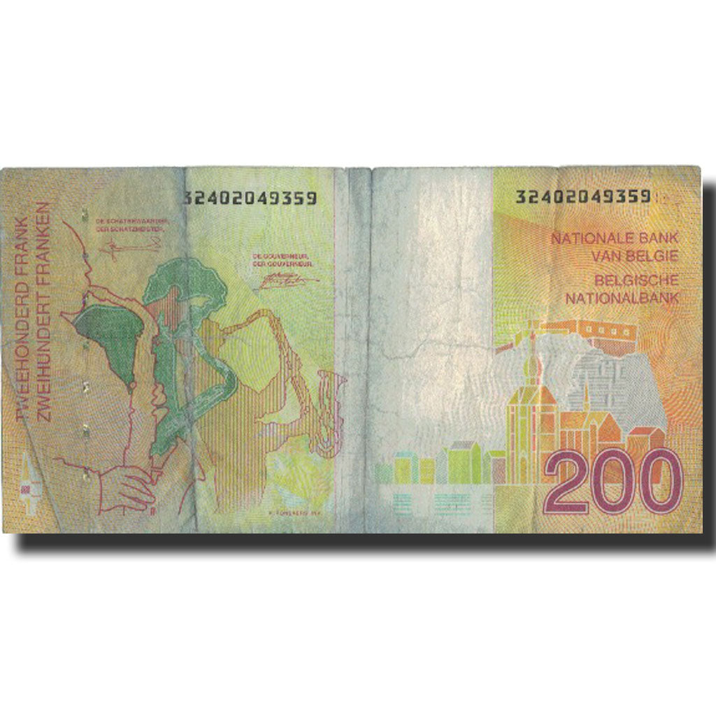 Banknote, Belgium, 100 Francs, Undated (1995), Undated, KM:147, EF(40-45)