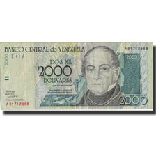 Billete, 2000 Bolivares, 2000, Venezuela, 2000, KM:80, MBC