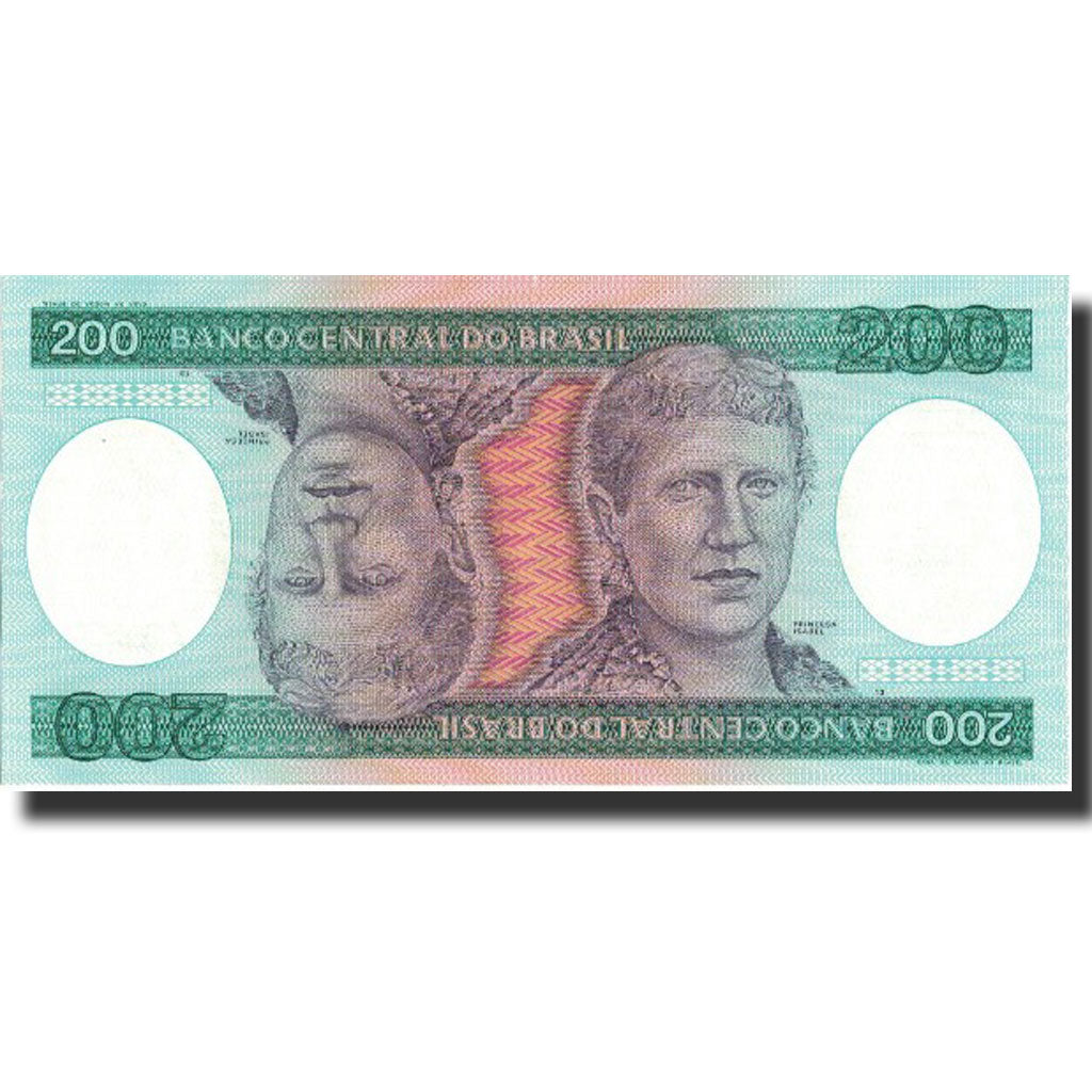 Banconote, Brasile, 200 Cruzeiros, Undated (1981-84), Undated, KM:199a, FDS