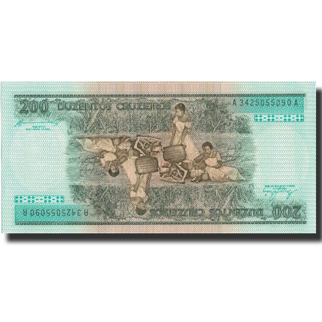 Banconote, Brasile, 200 Cruzeiros, Undated (1981-84), Undated, KM:199a, FDS