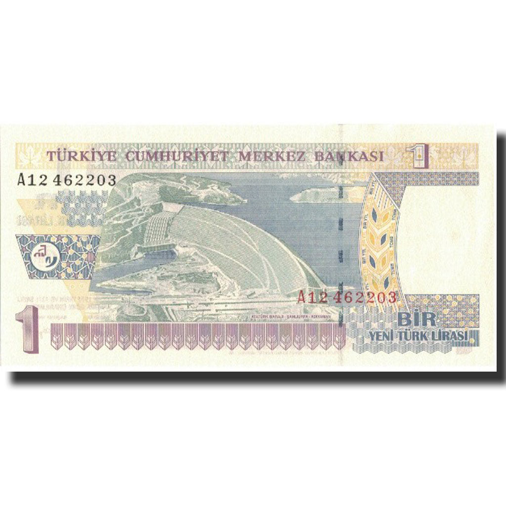 Banknote, Turkey, 1 New Lira, 2005, 2005, KM:216, UNC(65-70)