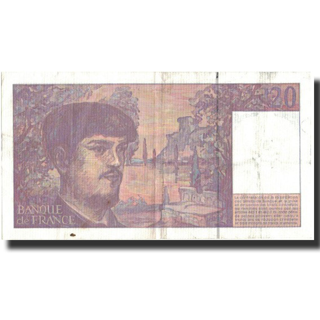 Frankreich, 20 Francs, 20 F 1980-1997 ''Debussy'', 1995, 1995, SS+