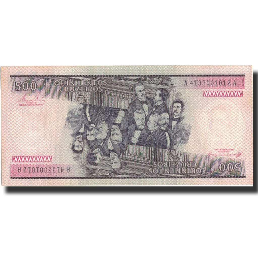 Banconote, Brasile, 500 Cruzeiros, 1985, 1985, KM:200b, SPL