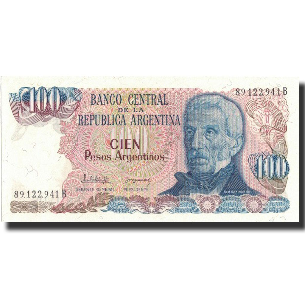 Banconote, Argentina, 100 Pesos, Undated (1971-73), Undated, KM:291, FDS