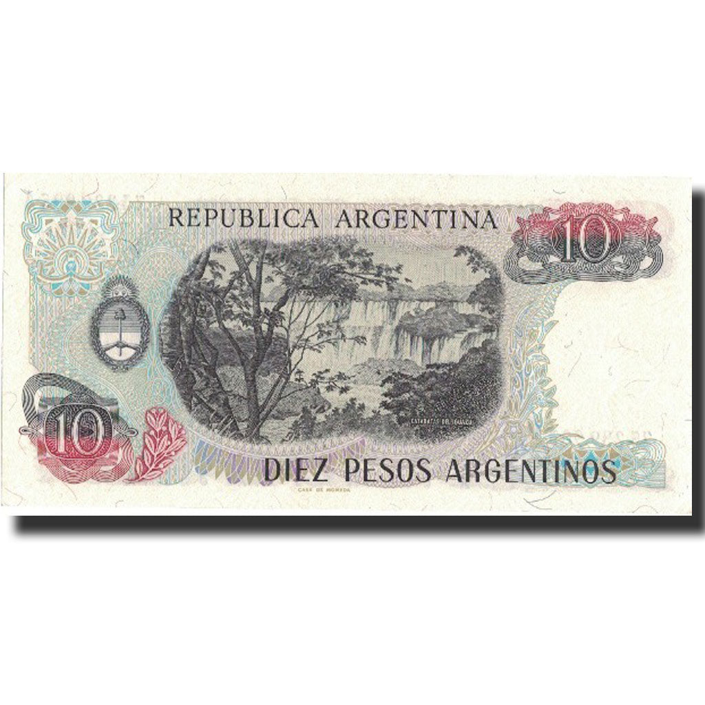 Billet, Argentine, 10 Pesos Argentinos, Undated (1983-84), Undated, KM:313a, SPL