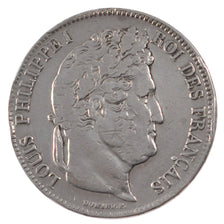 FRANCE, Louis-Philippe, 5 Francs, 1835, Limoges, KM #749.6, VF(20-25), Silver,..