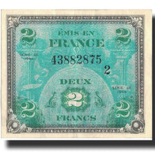 France, 2 Francs, 1944 Flag/France, 1944, 1944, UNC(60-62), Fayette:VF 16.2