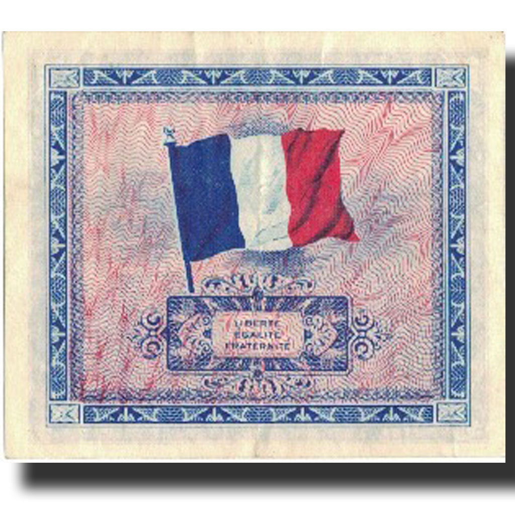France, 2 Francs, 1944 Flag/France, 1944, 1944, UNC(60-62), Fayette:VF 16.2