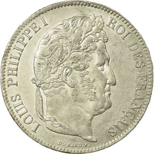 Coin, France, Louis-Philippe, 5 Francs, 1835, Rouen, MS(60-62), Silver