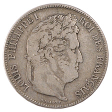 FRANCE, Louis-Philippe, 5 Francs, 1834, La Rochelle, KM #749.5, VF(30-35),...