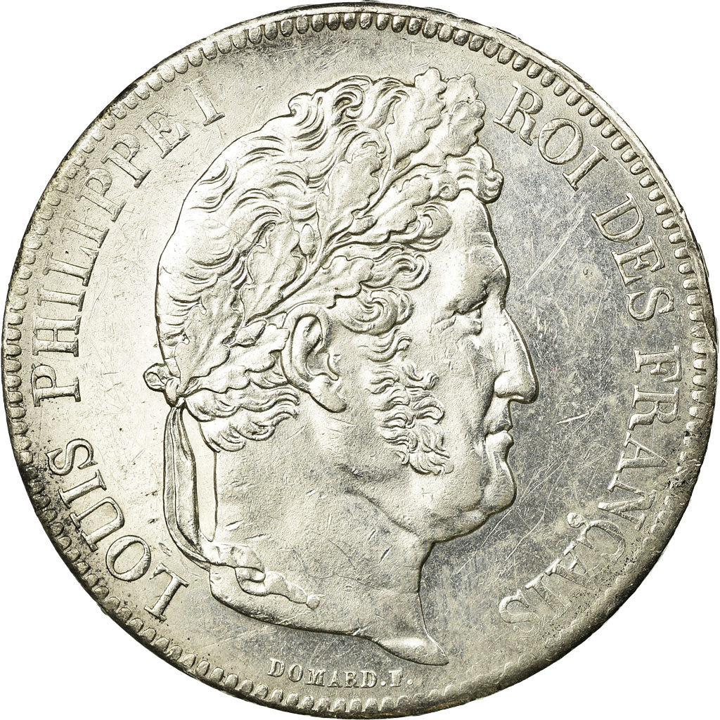 Monnaie, France, Louis-Philippe, 5 Francs, 1839, Strasbourg, SUP+, Argent