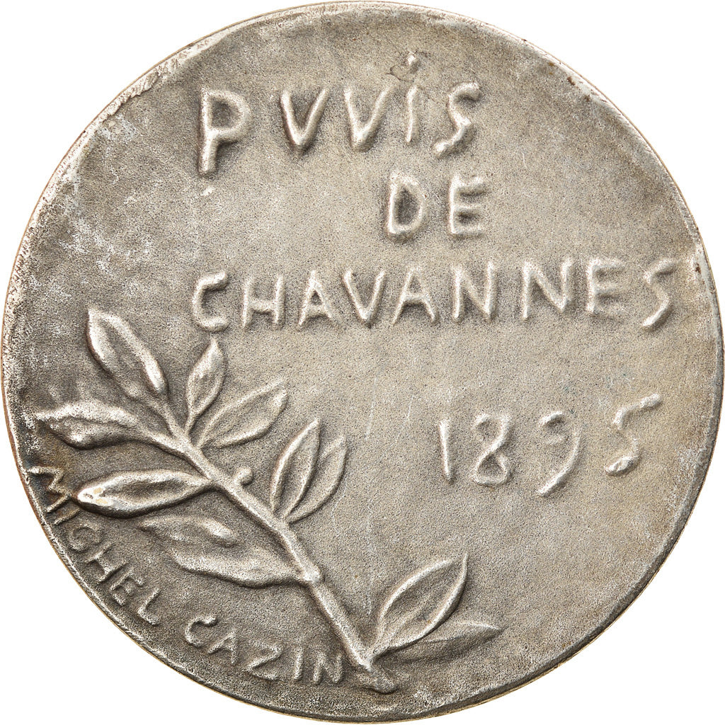 França, Medal, Peinture, Puvis de Chavannes, Artes e Cultura, 1895, Michel