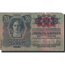 Banconote, Austria, 20 Kronen, 1913, 1913-01-02, KM:13, BB