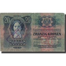 Banknote, Austria, 20 Kronen, 1913, 1913-01-02, KM:13, AU(50-53)
