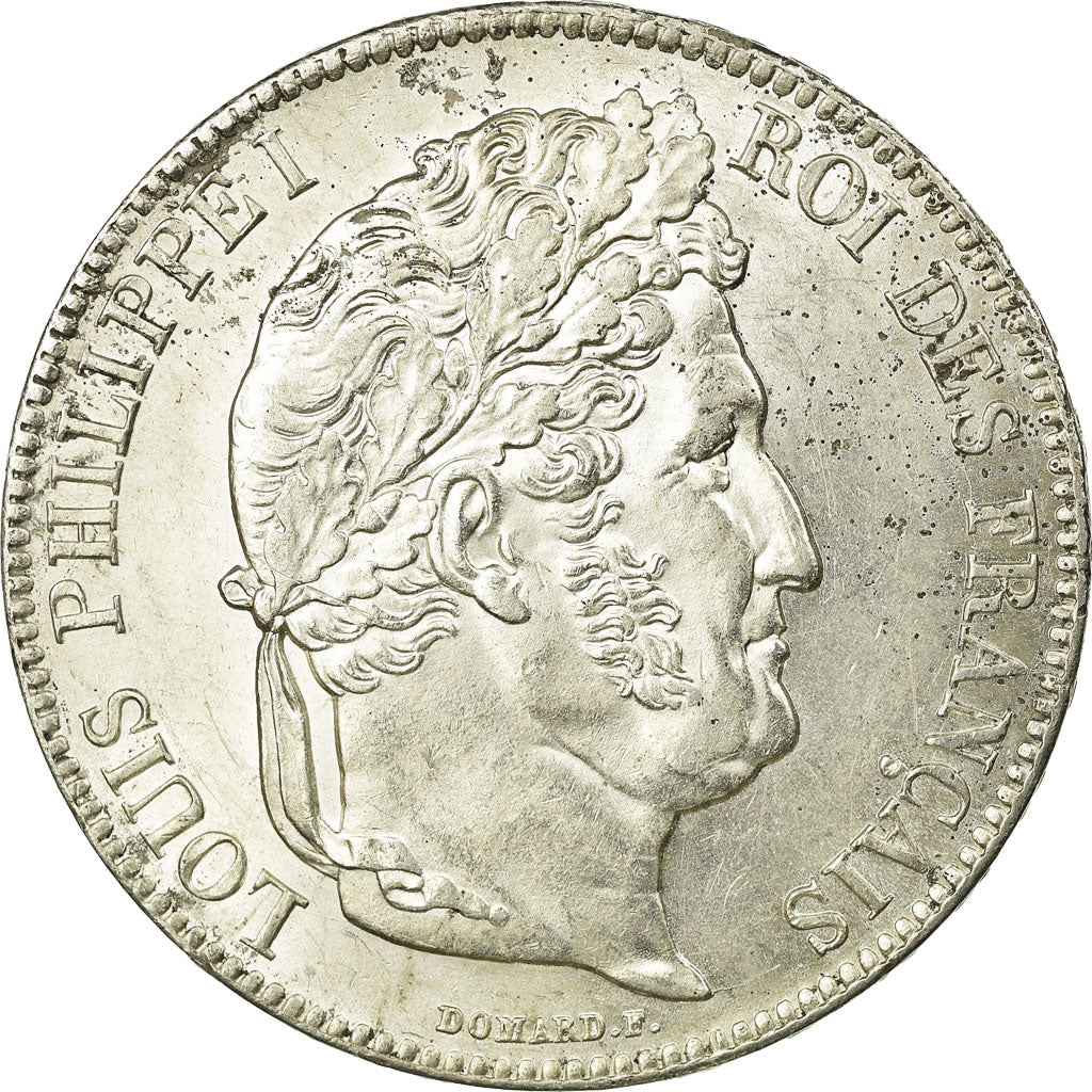 Coin, France, Louis-Philippe, 5 Francs, 1840, Rouen, MS(60-62), Silver
