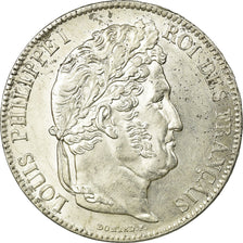 Coin, France, Louis-Philippe, 5 Francs, 1840, Rouen, MS(60-62), Silver