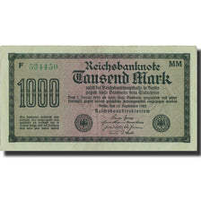 Banknote, Germany, 1000 Mark, 1922, 1922-09-15, KM:76c, AU(50-53)