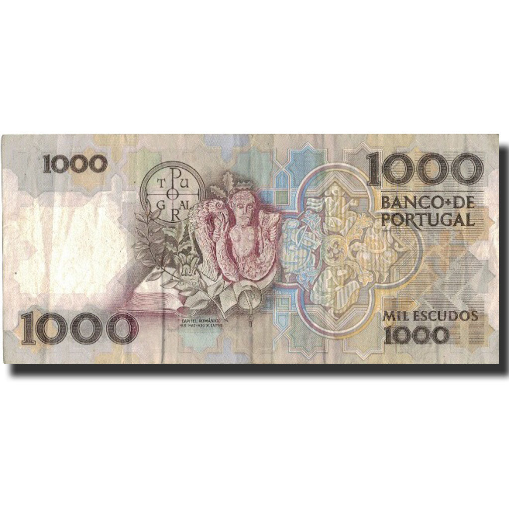 Billete, 1000 Escudos, 1983, Portugal, 1983-08-02, KM:181a, MBC+