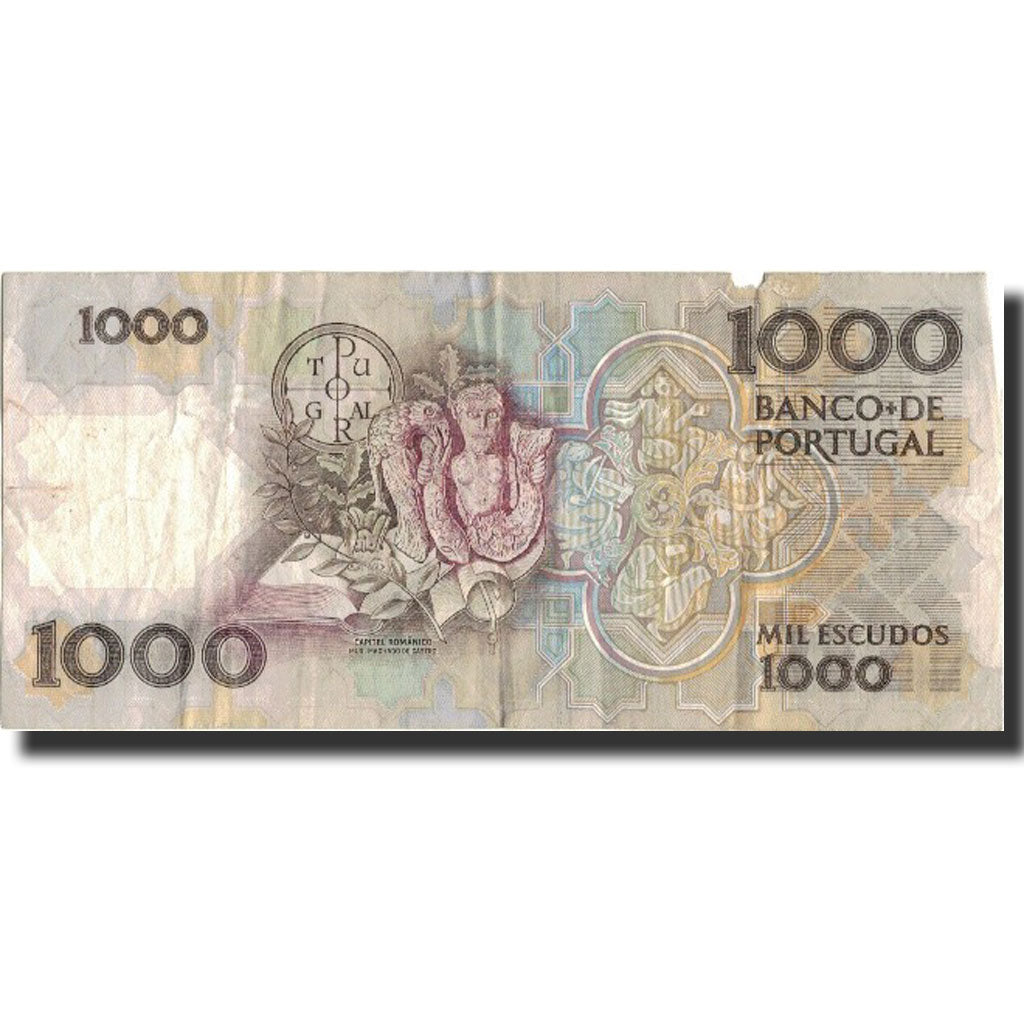 Banknote, Portugal, 1000 Escudos, 1987, 1987-02-26, KM:181c, F(12-15)