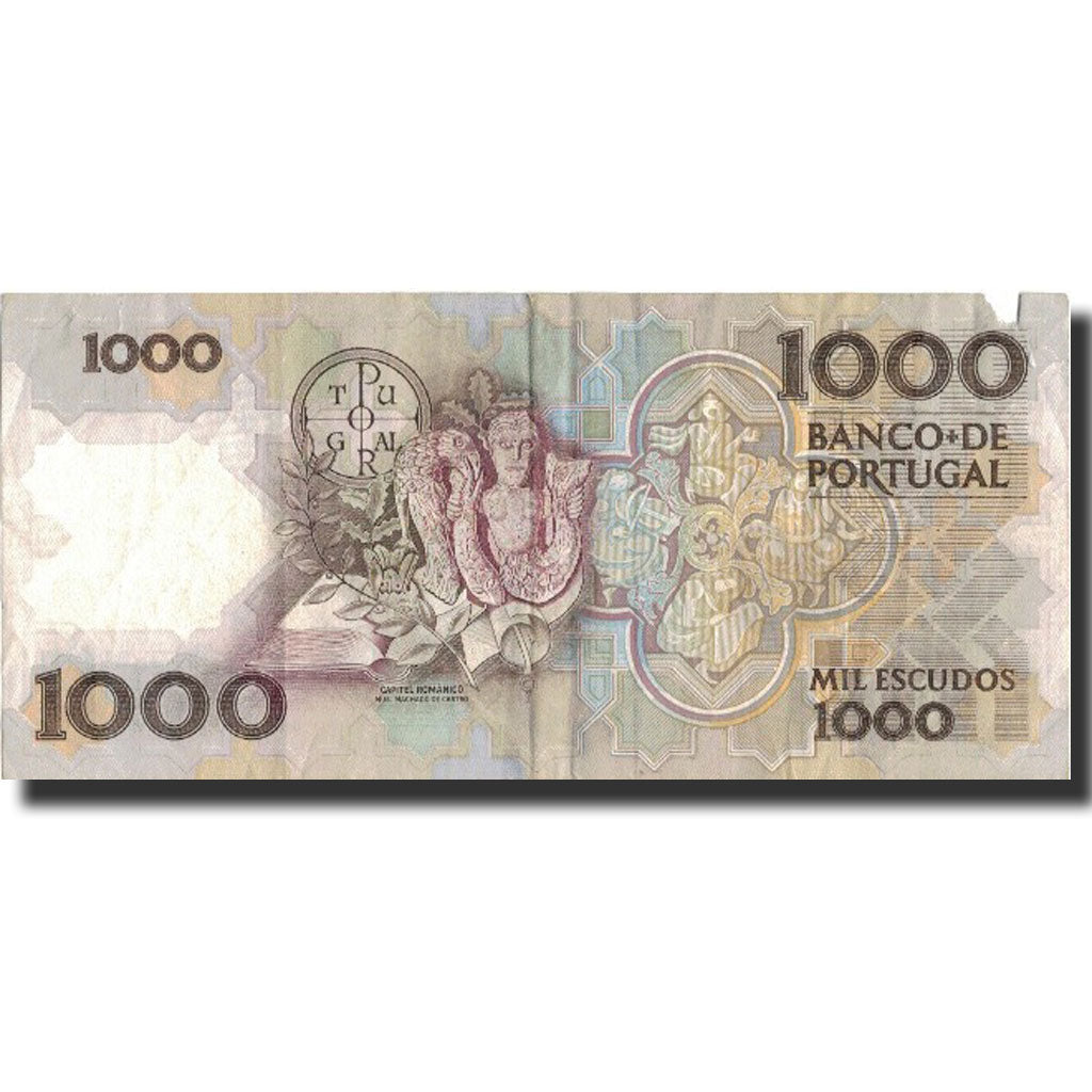 Banconote, Portogallo, 1000 Escudos, 1987, 1987-02-26, KM:181c, B