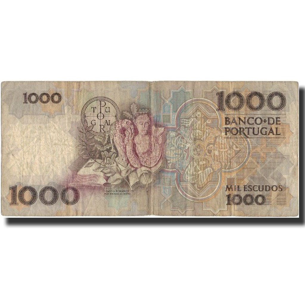 Banknote, Portugal, 1000 Escudos, 1987, 1987-02-26, KM:181c, VF(30-35)