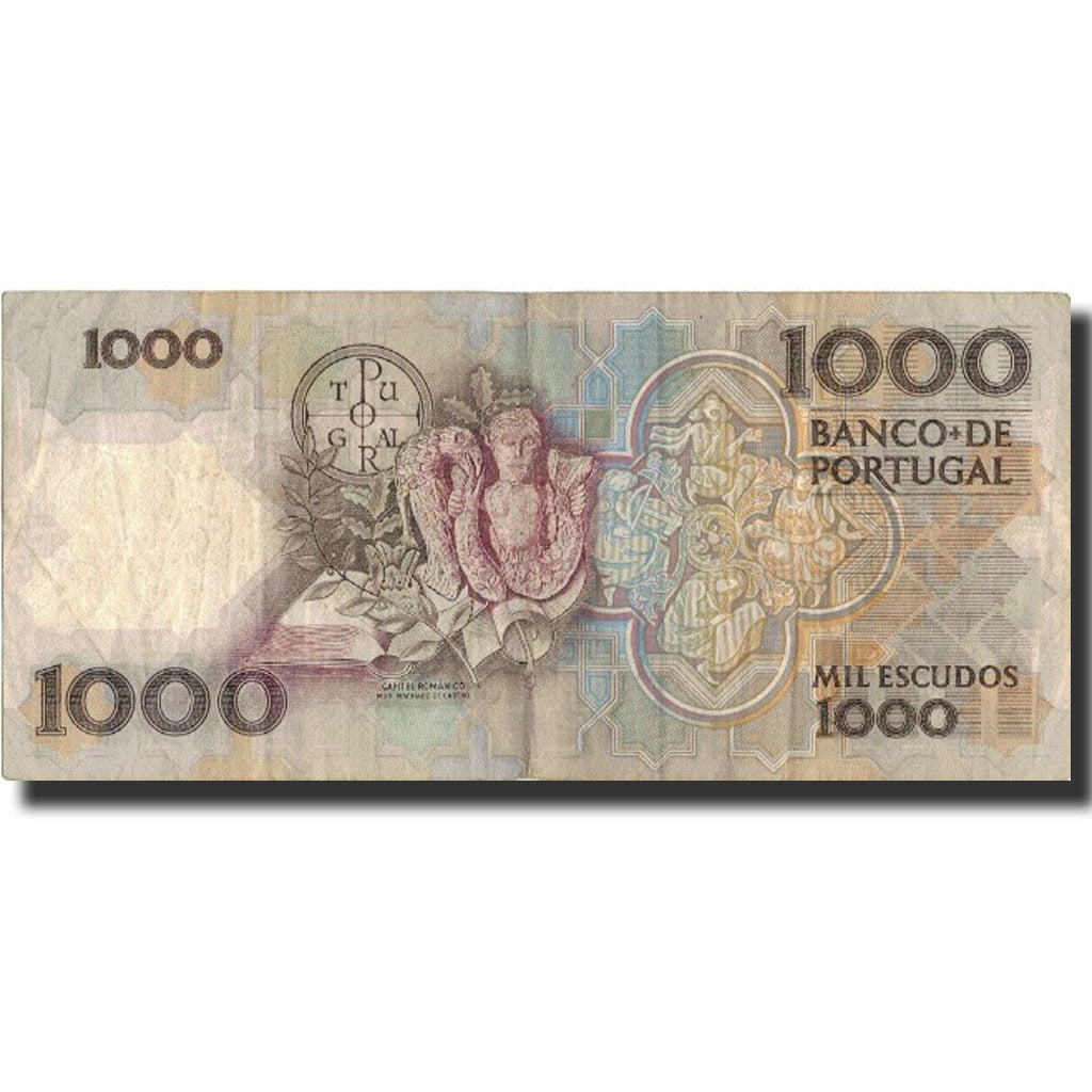 Billete, 1000 Escudos, 1987, Portugal, 1987-02-26, KM:181c, MBC