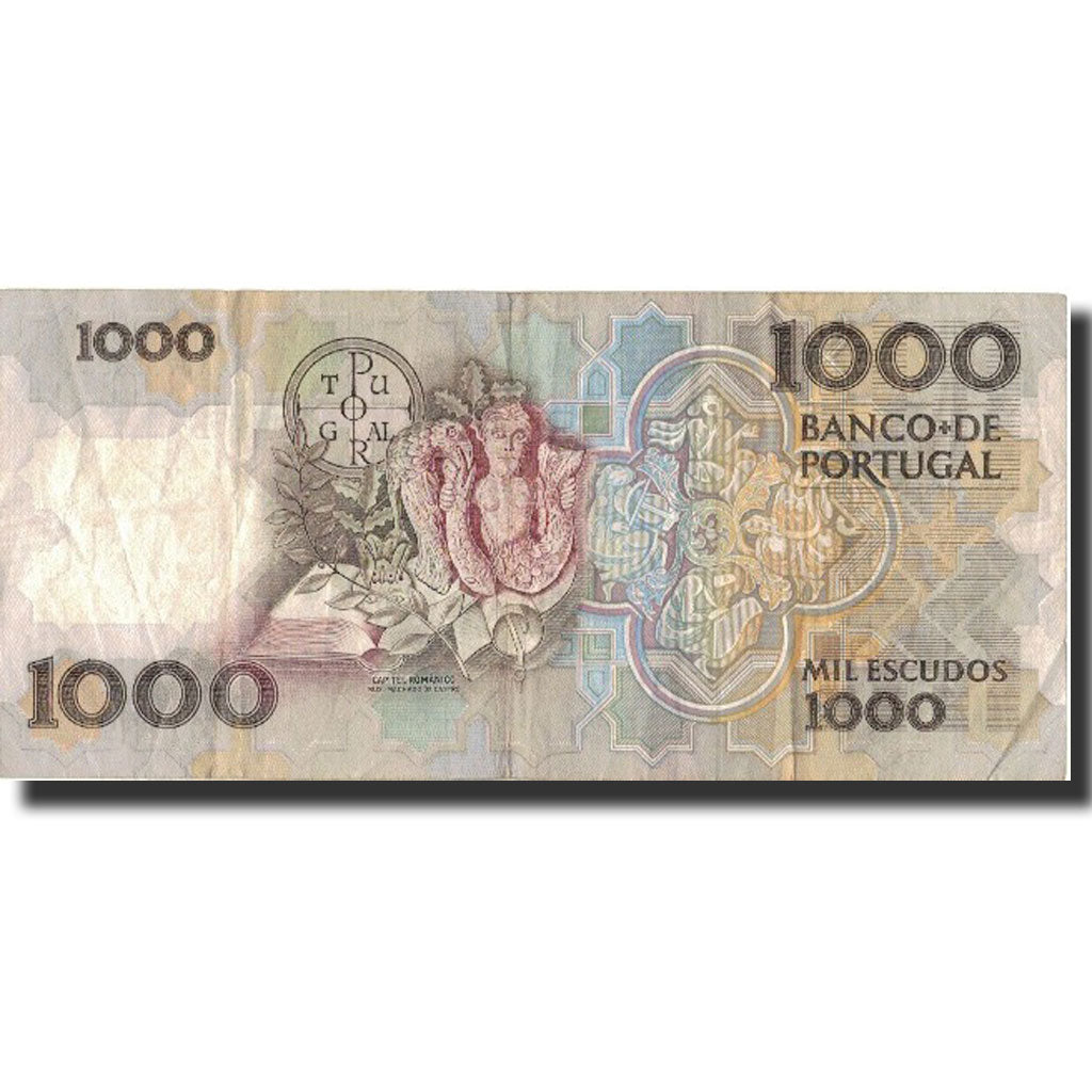 Billet, Portugal, 1000 Escudos, 1990, 1990-07-26, KM:181g, TTB