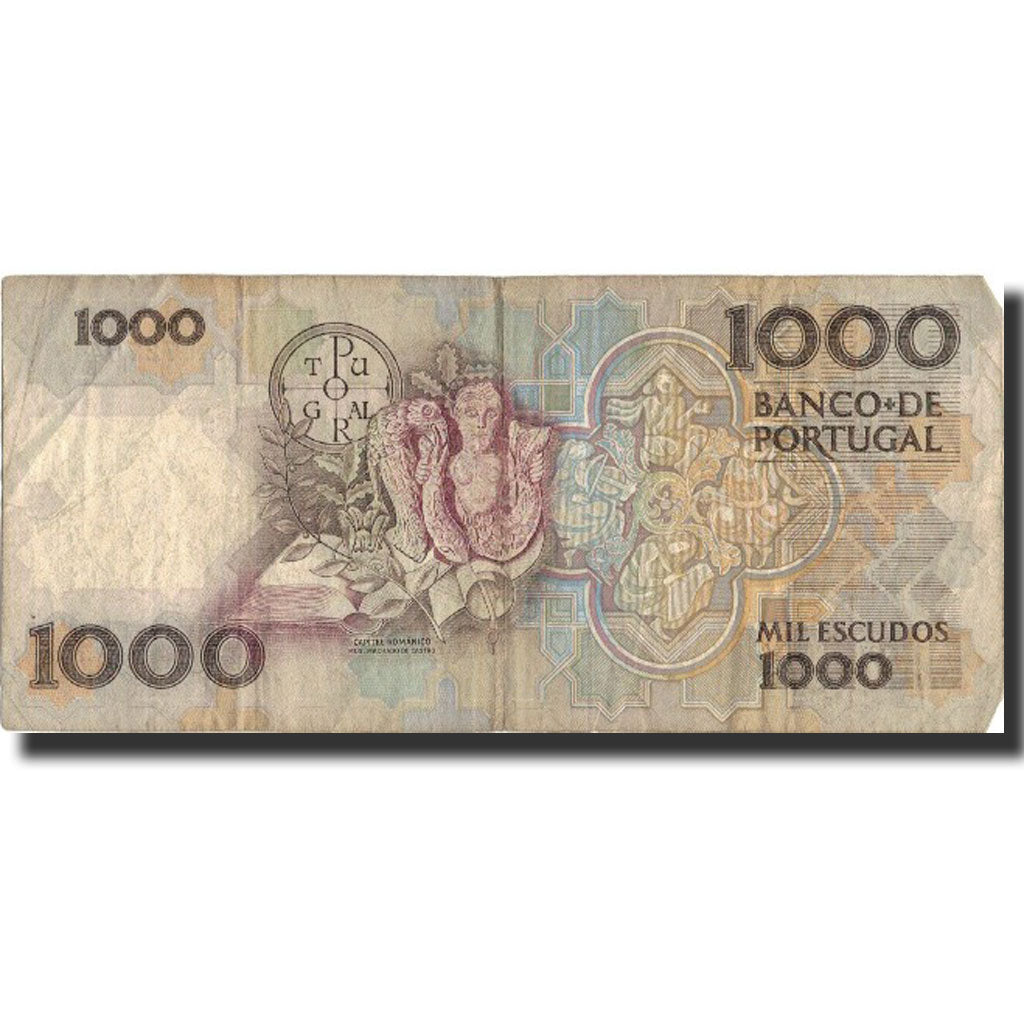 Billete, 1000 Escudos, 1986, Portugal, 1986-06-12, KM:181b, BC+