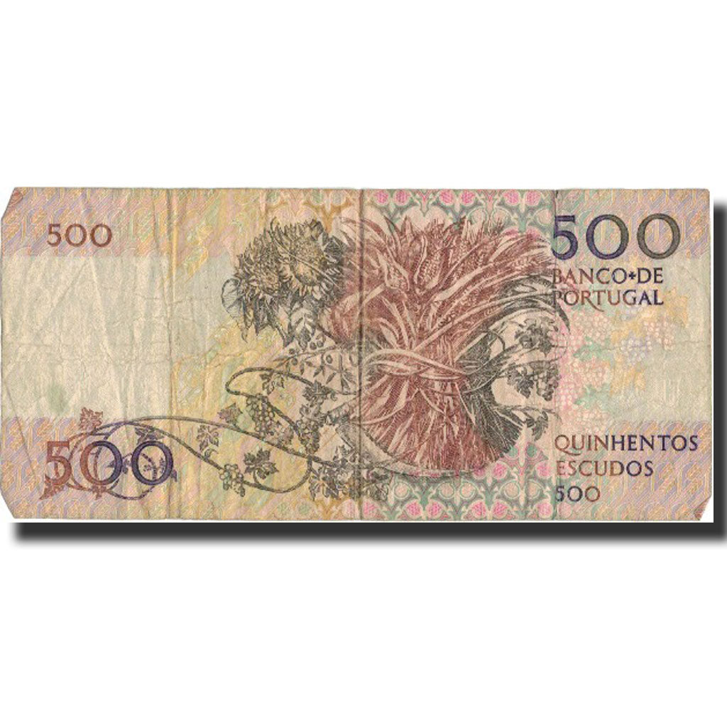 Banknote, Portugal, 500 Escudos, 1993, 1993-11-04, KM:180f, VF(20-25)