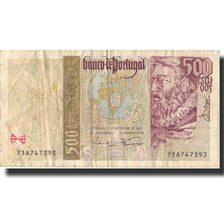 Billete, 500 Escudos, 1997, Portugal, 1997-09-11, KM:187b, BC+