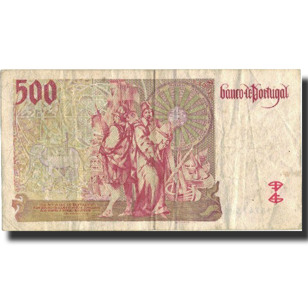 Billete, 500 Escudos, 1997, Portugal, 1997-09-11, KM:187b, BC+