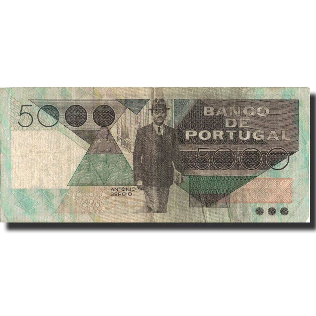 Geldschein, Portugal, 5000 Escudos, 1983, 1983-05-04, KM:182c, SS