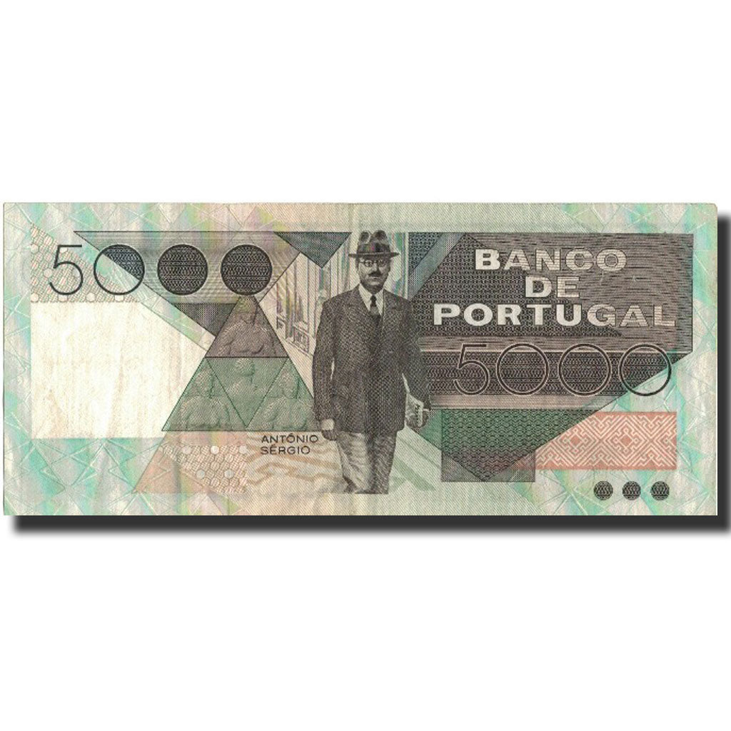 Geldschein, Portugal, 5000 Escudos, 1985, 1985-06-04, KM:182c, SS