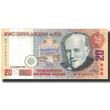 Banknote, Peru, 20 Nuevos Soles, 2006, 2006-12-21, KM:176c, UNC(65-70)
