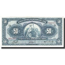 Banknote, Peru, 50 Soles De Oro, 1962, 1962-02-09, KM:85a, UNC(60-62)