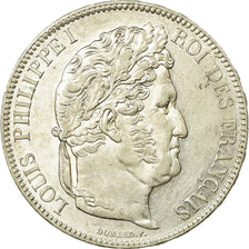 Coin, France, Louis-Philippe, 5 Francs, 1841, Bordeaux, MS(60-62), Silver