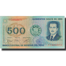 Banknote, Peru, 500 Soles De Oro, 1976, 1976-07-22, KM:115, AU(55-58)