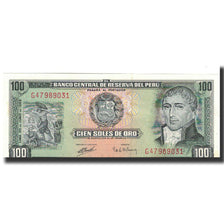 Banknote, Peru, 100 Soles De Oro, 1969, 1969-06-20, KM:102a, UNC(64)