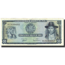 Banknote, Peru, 50 Soles De Oro, 1974, 1974-08-15, KM:101c, UNC(65-70)