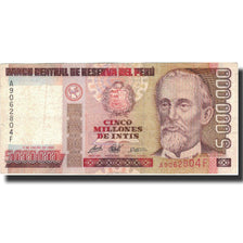 Banknote, Peru, 5,000,000 Intis, 1990, 1990-01-05, KM:149, AU(50-53)
