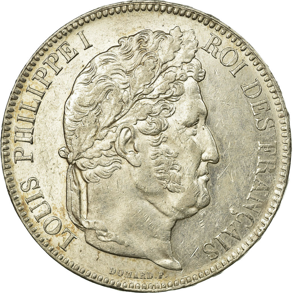 Monnaie, France, Louis-Philippe, 5 Francs, 1842, Strasbourg, SUP+, Argent