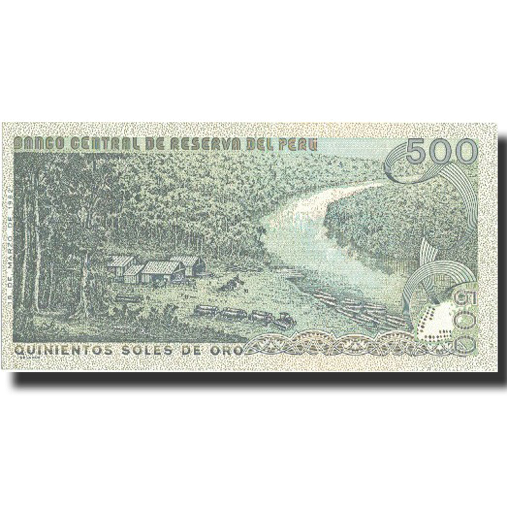 Banknote, Peru, 500 Soles De Oro, 1982, 1982-05-18, KM:125a, UNC(64)