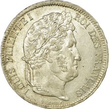Moneta, Francia, Louis-Philippe, 5 Francs, 1842, Lille, SPL, Argento, KM:749.13