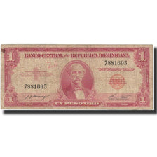 Biljet, Dominicaanse Republiek, 1 Peso Oro, KM:91a, TB