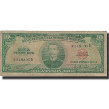 Billet, Dominican Republic, 10 Pesos Oro, undated (1964-74), KM:101a, TTB