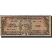 Banknote, Dominican Republic, 20 Pesos Oro, undated (1964-74), KM:102a