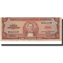 Banknote, Dominican Republic, 5 Pesos Oro, 1976, KM:109a, EF(40-45)