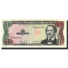 Biljet, Dominicaanse Republiek, 1 Peso Oro, 1984, 1984, KM:126s1, NIEUW