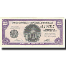 Banknote, Dominican Republic, 50 Centavos Oro, Undated (1961), KM:89a