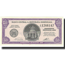 Billet, Dominican Republic, 50 Centavos Oro, Undated (1961), KM:89a, NEUF